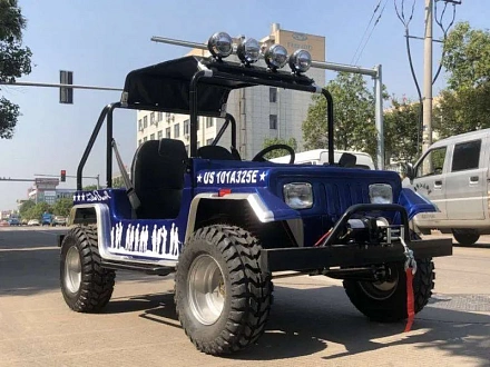 Электромобиль Green Camel Джип (60V 1500W R8 Дифференциал)