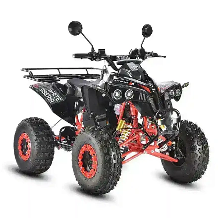 Электроквадроцикл WHITE SIBERIA SNEG Pro R 3000W