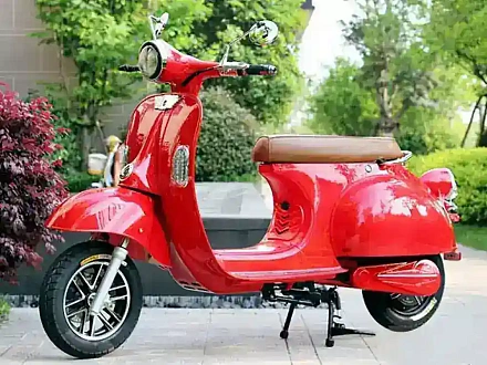 Электроскутер Green Camel Веспа (72V 3000W R12) быстросъем