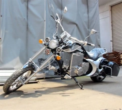 Электромотоцикл Green Camel Чоппер C200 (72V 3000W R15)