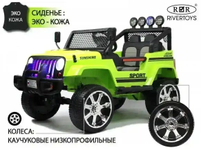 Детский электромобиль Rivertoys Jeep T008TT 4WD