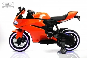 Детский электромотоцикл Rivertoys A001AA