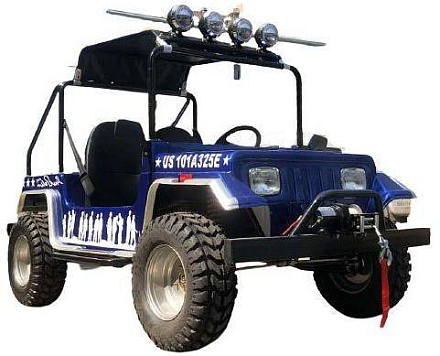 Электромобиль Green Camel Джип (60V 1500W R8 Дифференциал)