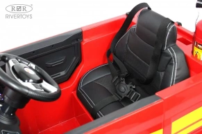 Детский электромобиль Rivertoys A222AA (пожарная)