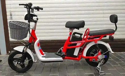 Электровелосипед HUACHI Red Bike 350W 10Ah