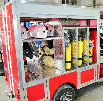 Гольфкар ТРОЙКА Пожарный