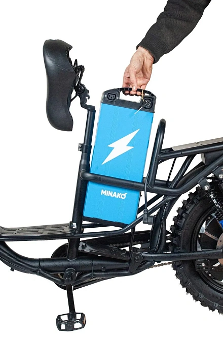 Электровелосипед  Minako Titan с корзиной