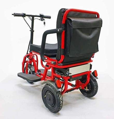 Электротрицикл Green Camel Кольт V700 (48V 2x350W) с сиденьем