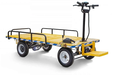 Платформенная тележка электрическая Rutrike СКЛАД 2000 П