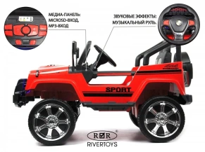 Детский электромобиль Rivertoys Jeep T008TT 4WD