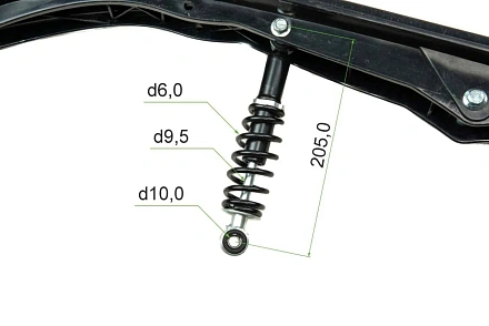 Зимний комплект для квадроциклов Motoland  ATV 200 (лыжи + гусеницы)