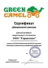 сертфикат Green Camel