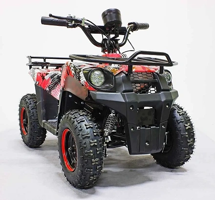 Электроквадроцикл Green Camel Гоби K45 (36V 800W R6 Цепь) быстросъем, ножной тормоз