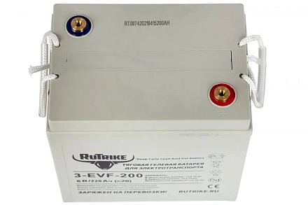 Тяговый аккумулятор RuTrike 3-EVF-200 (6V200A/H C3)