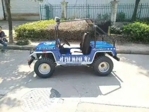 Электромобиль Green Camel Джип (60V 1500W R8 Дифференциал)