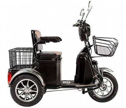 Электротрицикл Rutrike S1 V2 с большой корзиной