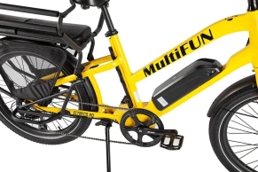 Электровелосипед Eltreco MultiFun с корзиной