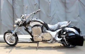 Электромотоцикл Green Camel Чоппер C200 (72V 3000W R15)