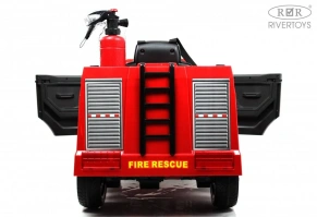 Детский электромобиль Rivertoys A222AA (пожарная)