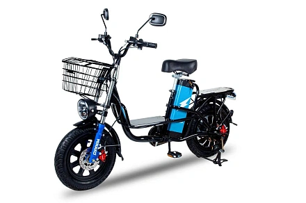 Электровелосипед Minako Monster с корзиной