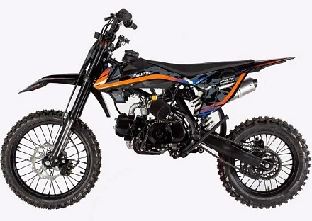 Мотоцикл Питбайк Avantis KT-125E Classic 17/14 для начинающих