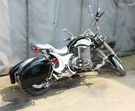 Электромотоцикл Green Camel Чоппер C200 (72V 3000W R15)