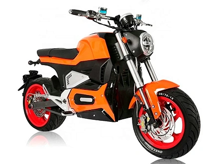 Электромотоцикл Green Camel Бренди (72V 2000W R12)