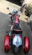 Электромотоцикл Green Camel Чоппер C200 (72V 3000W R15)