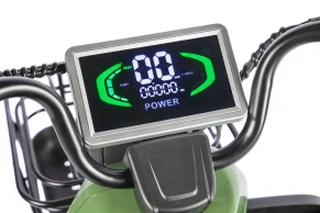 Электротрицикл Rutrike Топик пассажирский с корзиной