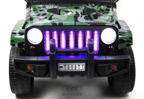 Детский электромобиль Rivertoys Jeep T008TT 4WD