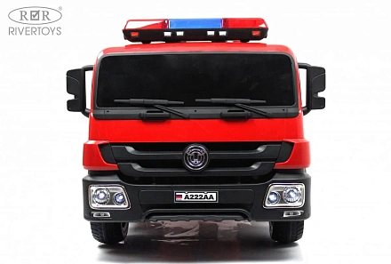 Детский электромобиль Rivertoys A222AA (пожарная)