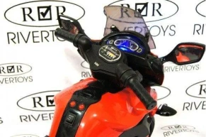 Детский электромотоцикл Rivertoys Moto E222KX