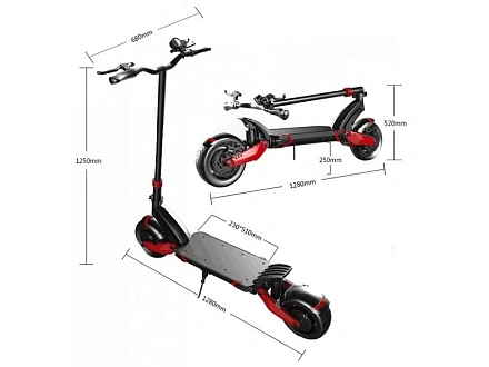 Электросамокат SpeeDual 52V 18.2Ah