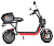 Электроскутер WHITE SIBERIA MINI R 2.0 1200W BLACK - превью