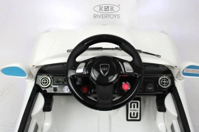 Детский электромобиль Rivertoys Porsche A444AA(кожа-EVA)