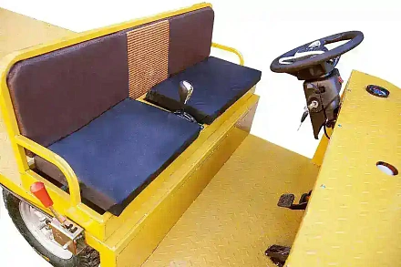 Платформенная тележка электрическая Rutrike ТРАНСПОРТЕР