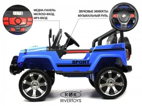 Детский электромобиль Rivertoys Jeep T008TT 4WD