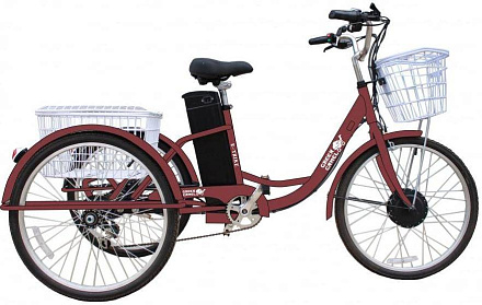 Электровелосипед Green Camel Трайк-24