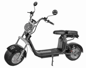 Электроскутер GT Citycoco X11