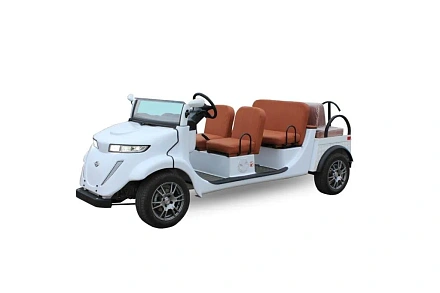 Гольфкар Elecar 5E-TIGARBO 4+2 Cabrio Белый