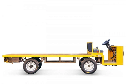 Платформенная тележка электрическая Rutrike ТРАНСПОРТЕР