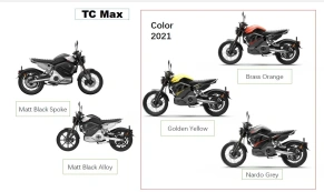 Электромотоцикл Super Soco TC MAX (Alloy)
