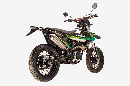 Мотоцикл кроссовый AVANTIS A7 NEW Lite Motard (CB250-F/172FMM-3A) KKE (2023) ПТС