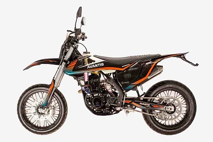 Мотоцикл эндуро AVANTIS A7 NEW Motard DOHC (NC250/177MM) KKE (2023) ПТС
