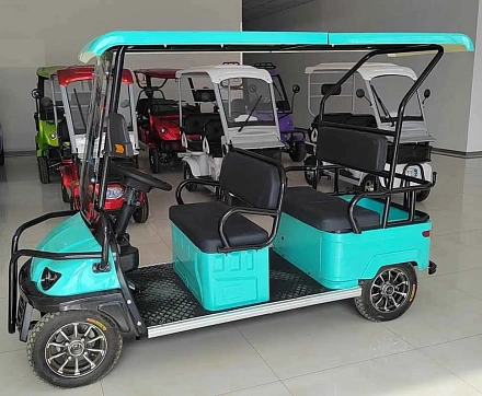 Электромобиль Гольфкар Green Camel A4 ECO (4 seats 1200W R8)