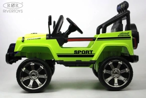 Детский электромобиль Rivertoys Jeep T008TT 4WD