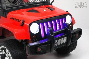 Детский электромобиль Rivertoys Jeep T008TT 4WD