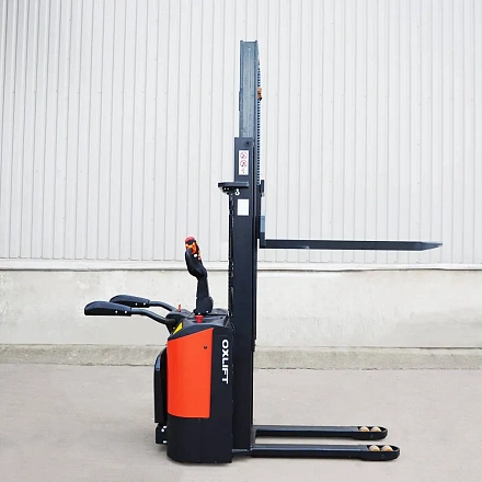 Самоходный Штабелер OXLIFT BX1532E 3200 мм 1500 кг с платформой для оператора