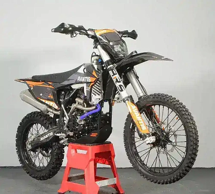 Мотоцикл Avantis ENDURO 300 PRO CARB FCR EXCLUSIVE ARS (CBS300/174MN-3 DESIGN HS ЧЕРНЫЙ)