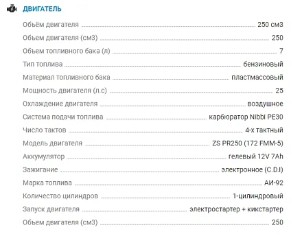 Мотоцикл Avantis A5 PR250/172FMM-5 ПТС